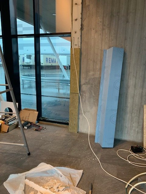 Peasissekäigu siseseina viimistluse ettevalmistus